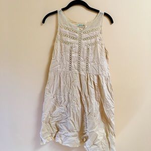 Casual cream Kimchi Blue mini dress